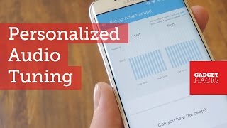 Get a Personalized Audio Profile on Your Samsung Galaxy Device HowTo [upl. by Nylaroc]