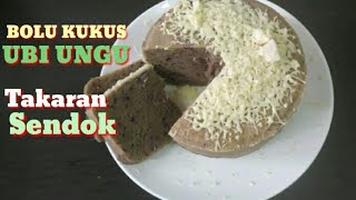 Resep Bolu Kukus Ubi UnguTakaran SendokTanpa Mixer [upl. by Bej]