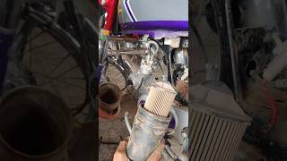 Check condition filter and replacementshortvideo pakbikerepairing viralvideo motorcylcerepairsho [upl. by Tyika]