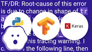 Tensorflow 2 Getting quotWARNINGtensorflow9 out of the last 9 calls to function triggered tffunct [upl. by Cutlerr]