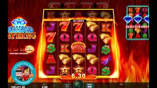 🔥 Play Diamond Inferno Slot by Microgaming amp Win Big 💎🔥 DiamondInferno [upl. by Marigolde]