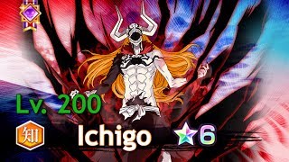 Ichigo 6★ Lv 200 MindOrange Gameplay Bleach Brave Souls [upl. by Fiore]