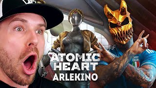 ALEX TERRIBLE  ATOMIC HEART OST  ARLEKINO Geoffrey Day Remix REACTION [upl. by Toni]