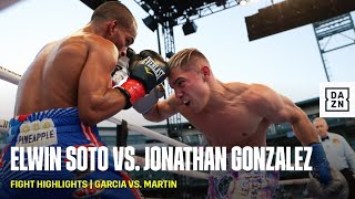 FIGHT HIGHLIGHTS  Elwin Soto vs Jonathan Gonzalez [upl. by Rammaj]