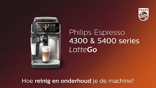 Reinigen en onderhouden Philips Espressomachine  Series 43005400 [upl. by Ludmilla]