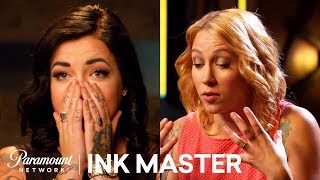 Best Tattoo Canvas vs Artist Moments  Ink Master [upl. by Aicened]