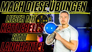 Mach DAS lieber mit Kettlebells statt Langhantel  Vorteile von Kettlebell Übungen [upl. by Stefanac985]