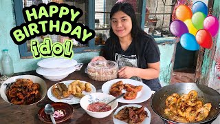 Simpleng Birthday ni idol sa mabagyong Panahon  BIRTHDAY CELEBRATION [upl. by Lihka]