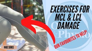 Our top exercises for knee MCL amp LCL damage [upl. by Nnylekoorb]