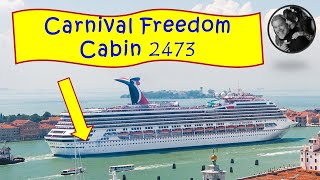 Carnival Freedom Cabin 2473 Fully Handicap Accessible amp More with Sea Leg Journeys [upl. by Yarased650]