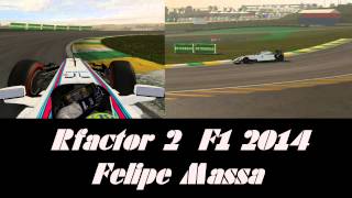 Rfactor 2 F1 2014 Mod [upl. by Lyred161]