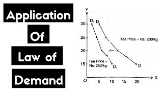 Reasons for Application of Law of Demand Hindi BCOMMCOM NETSETJRF [upl. by Delanie]