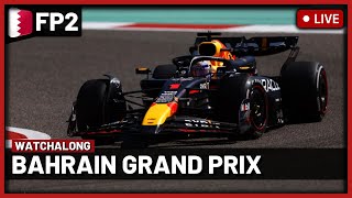 F1 Live Bahrain GP Free Practice 2  Watchalong  Live Timings  Commentary [upl. by Enelyaj]