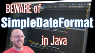 Javas SimpleDateFormat is a Disaster Waiting to Happen [upl. by Ennayr351]