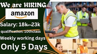 Free jobs In Hyderabad  Jobs in Amazon  salary 23000  Explorewithdhanush1 [upl. by Atinej824]