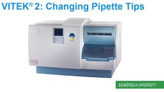 VITEK 2 Changing Pipette Tips [upl. by Netneuq]