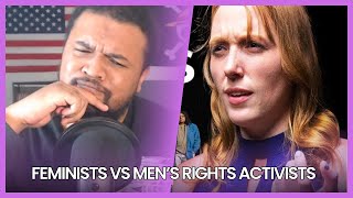 Do Feminists care about Men  Mens Rights Activists vs Feminists Reaction [upl. by Stanzel204]