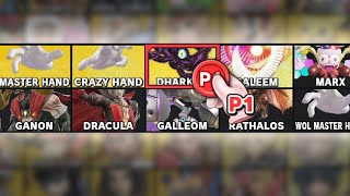 They made ALL BOSSES PLAYABLE in Smash Ultimate [upl. by Gratianna]