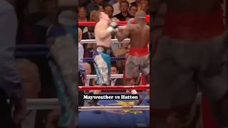 Mayweather vs Hatton boxing shortvideo youtubeshorts [upl. by Enaitsirhc]