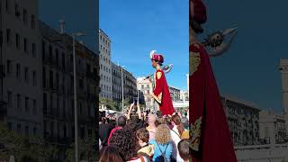 Trobada Nacional de gegants centenaris i històrics Gegants de Vilanova [upl. by Llenehs]