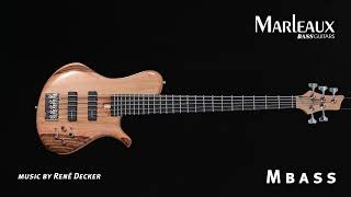 Marleaux BassGuitars  MBass  René Decker [upl. by Nosrak883]