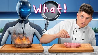 Human Chef VS Robots [upl. by Zhang]