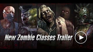 New Zombie Classes Trailer Counter Strike Nexon Zombies [upl. by Ettenrahs]