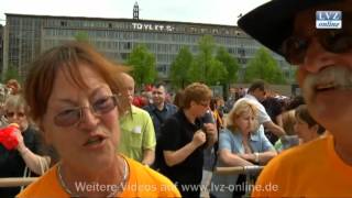 Ganz Leipzig tanzt auf dem Augustusplatz [upl. by Ykcaj]