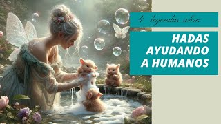 4 Historias de HADAS ayudando a HUMANOS 🧚‍♀️🫧 [upl. by Nytsua]