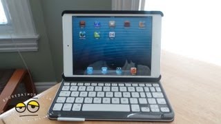 Logitech Folio iPad Mini Keyboard Review [upl. by Aetnahc46]