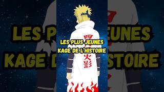 Qui sont les plus jeunes Kage dans Naruto  naruto anime manga narutoshippuden boruto minato [upl. by Aleit446]