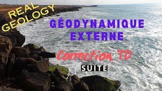 Suite correction TD Géodynamique externe S2 [upl. by Hachman462]