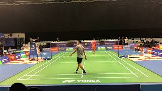 LIN DAN 2018 WARMUP NICE CAMERA ANGLE [upl. by Lyn]