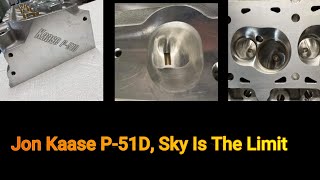 Exclusive Jon Kaases New P51D Cylinder Head Sky Is The Limit  450 CFM  800 Out Of The Box [upl. by Anhavas]