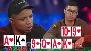 2675000 Super High Roller Ivey  Davies  Greenwood  Soyza Epic Final Table Poker Showdown [upl. by Yursa883]