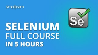 Selenium Tutorial For Beginners  Selenium Full Course  Selenium Webdriver Tutorial  Simplilearn [upl. by Acimahs847]