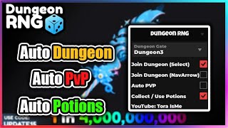 🎅UPDATE Dungeon RNG Script  Auto Dungeon  Auto Potions  amp More [upl. by Yekcim816]