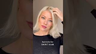 How to style the short hair with a curling iron 25 inches Easy and simple tips for beginners [upl. by Aicinat]