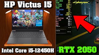 HP Victus 15 Intel Core i512450H RTX 2050  LAPTOP GAMING  Prueba en Juegos [upl. by Aikemat]