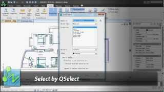 Using QSelect to Filter Selection Sets in ZWCAD [upl. by Zsa Zsa]