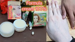 Formula cream for whitening Sandal cream whitening cream formula Clobevate cream Skin whitening [upl. by Fina]