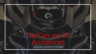 2021 Canam X3 MAX XRS Turbo RR Accessories  X3 Accessories [upl. by Kain117]