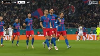 Florin Tanase Goal FCSB vs Midtjylland 20 Goals and Extended Highlights [upl. by Nrubloc850]