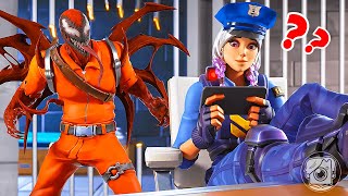 CARNAGE EXTREME PRISON ESCAPE Fortnite Cops amp Robbers [upl. by Brena]