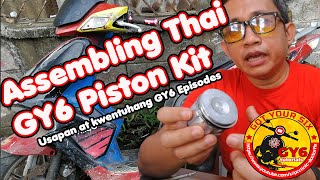 Project GY6  Thai GY6 Piston Kit [upl. by Retxab]