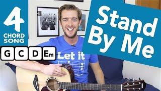 Stand By Me Guitar Tutorial  Easy Guitar Songs for Beginners  How To Play Guitar Songs [upl. by Katherina]