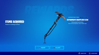 Fortnite Catwoman’s Grappling Claw Pickaxe Code [upl. by Norse723]