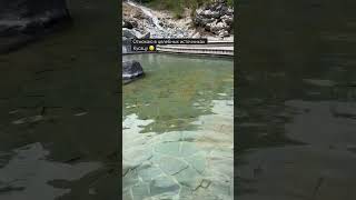 onsen kusatsu hotspring japan горячиеисточники кусацу япония [upl. by Elena]