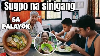 VLOG 320 SUGPO NA GALING SA TEAM HARABAS SINIGANG SA PALAYOK [upl. by Kessia]