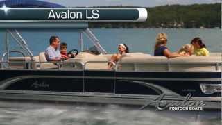 2013 Pontoon Boats The Avalon LS  A Series  Affordable [upl. by Laurinda]